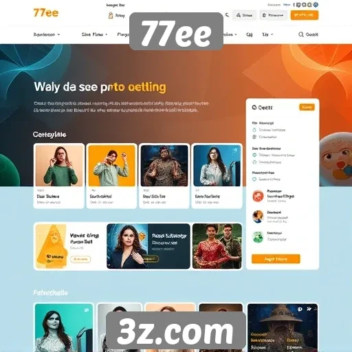Análise das funcionalidades do site 77ee